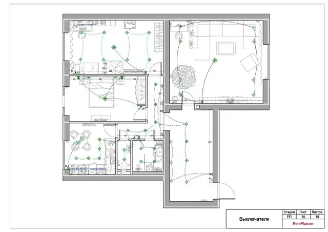 планы 3 комнатной квартиры